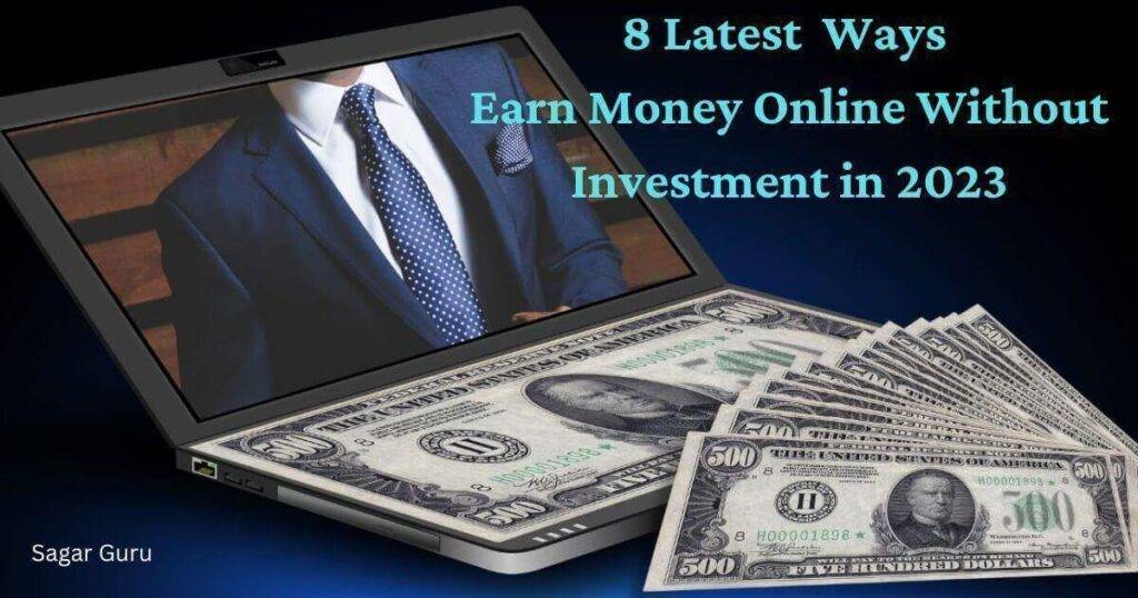 Earn Money Online Without Investment